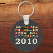 Zuid-Afrika Wereld 2010 Sleutelhanger (Voorkant)