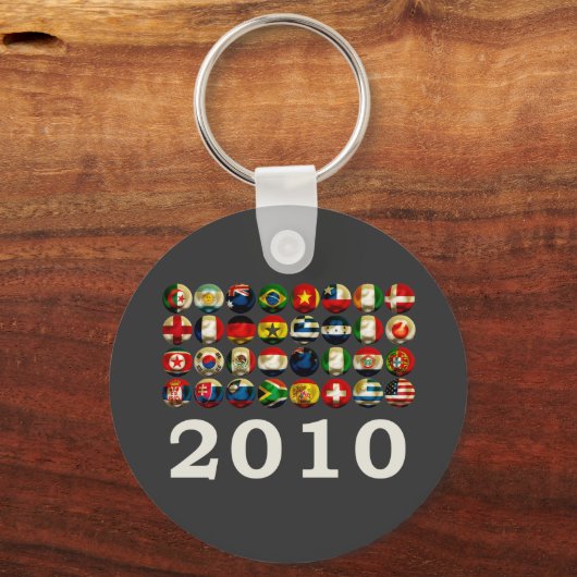 Zuid-Afrika Wereld 2010 Sleutelhanger (Voorkant)