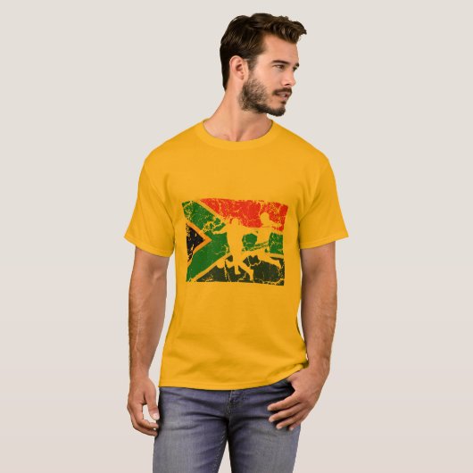 Zuid-Afrika Wereldbeker 2010 T-shirt (Voorkant volledig)