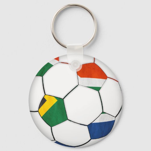 zuid - afrika - wereldkampioenschap voetbal 2010 sleutelhanger (Voorkant)
