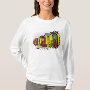 Zuid-Afrika, West-Kaap, St James. Kleurig T-shirt