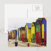 Zuid-Afrika, West-Kaap, St James. Kleurrijk Briefkaart (Voorkant / Achterkant)