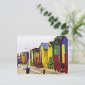 Zuid-Afrika, Western Kaapje, St James. Kleurrijk Briefkaart (Staand voorkant)