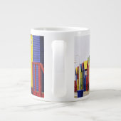 Zuid-Afrika, Western Kaapje, St James. Kleurrijk Grote Koffiekop (Achterkant)