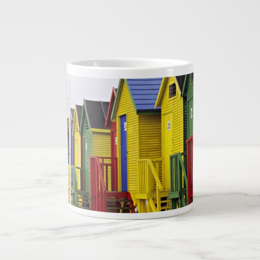 Zuid-Afrika, Western Kaapje, St James. Kleurrijk Grote Koffiekop (Voorkant)