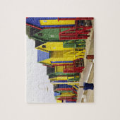 Zuid-Afrika, Western Kaapje, St James. Kleurrijk Legpuzzel (Verticaal)