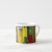 Zuid-Afrika, Westkaap, St James. Kleurrijk Espresso Kop (Voorkant rechts)