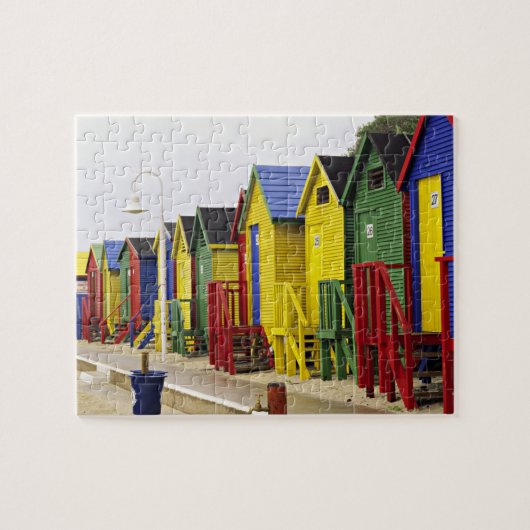 Zuid-Afrika, Westkaap, St James. Kleurrijk Legpuzzel (Horizontaal)