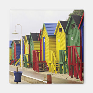 Zuid-Afrika, Westkaap, St James. Kleurrijk Magneet
