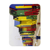 Zuid-Afrika, Westkaap, St James. Kleurrijk Magneet (Verticaal)