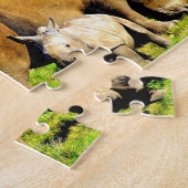 Zuid-Afrika Wildlife Fotocollage Legpuzzel (Zijkant)