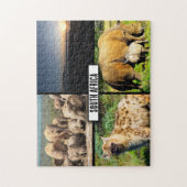 Zuid-Afrika Wildlife Fotocollage Legpuzzel (Verticaal)