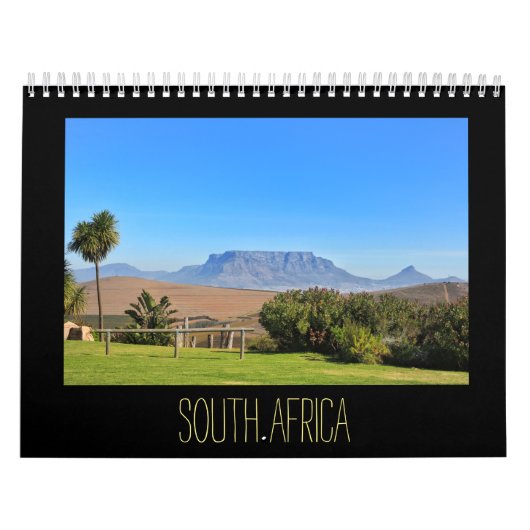 Zuid-Afrika ZA Kaapstad Riebeek-Kasteel Kalender (Hoes)