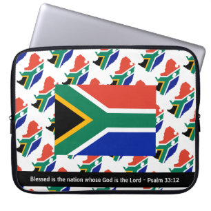 ZUID-AFRIKA - Zachte Natie Laptop Sleeve