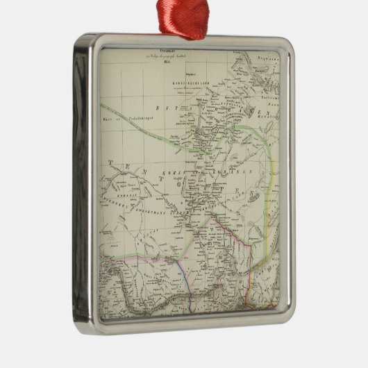 Zuid-Afrika - Zuid-Afrika Metalen Ornament (Rechts)