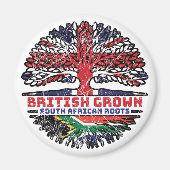 Zuid-Afrika Zuid-Afrika Verenigd Koninkrijk Magneet (Voorkant)