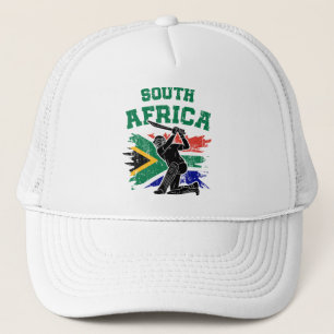 Zuid-Afrikaans cricket, Zuid-Afrika Flag fan Gift Trucker Pet