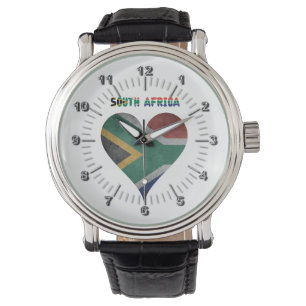 Zuid-Afrikaans hart Horloge