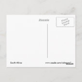 Zuid-Afrikaans kustgebied Briefkaart (Achterkant)