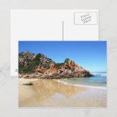 Zuid-Afrikaans strand Briefkaart (Voorkant / Achterkant)