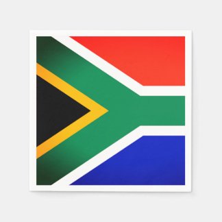 Zuid-Afrikaans vlagpapier Napkins Servet