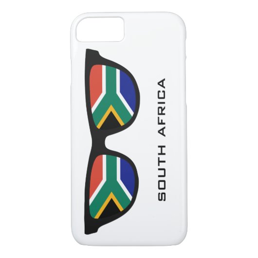 Zuid-Afrikaanse aangepaste tekst- en kleurentekst- Case-Mate iPhone Case (Achterkant)