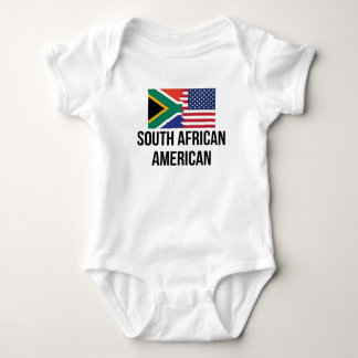 Zuid-Afrikaanse Amerikaanse vlag Romper