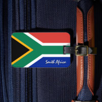 Zuid-Afrikaanse Bagagelabels, patriottische Afrika