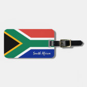 Zuid-Afrikaanse Bagagelabels, patriottische Afrika Bagagelabel (Voorkant horizontaal)