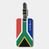 Zuid-Afrikaanse Bagagelabels, patriottische Afrika Bagagelabel (Voorkant verticaal)