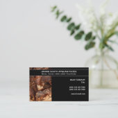 Zuid-Afrikaanse biltong | PERSONEELSEL Visitekaartje (Staand voorkant)