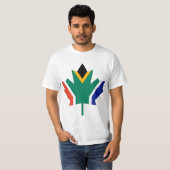 Zuid-Afrikaanse Canada T-shirt (Voorkant volledig)