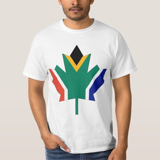 Zuid-Afrikaanse Canada T-shirt (Voorkant)