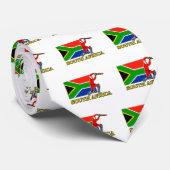 Zuid-Afrikaanse cricketspeler Stropdas (Opgerold)