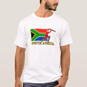 Zuid-Afrikaanse cricketspeler T-shirt (Voorkant)