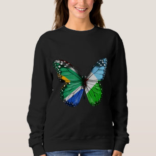 Zuid-Afrikaanse Djiboutian Flag Butterfly Trui