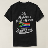 Zuid-Afrikaanse echtgenoot Zuid-Afrika vrouw Ann T-shirt (Design voorkant)