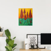 Zuid-Afrikaanse Fireball 16x20 Poster papier (mat) (Thuiskantoor)
