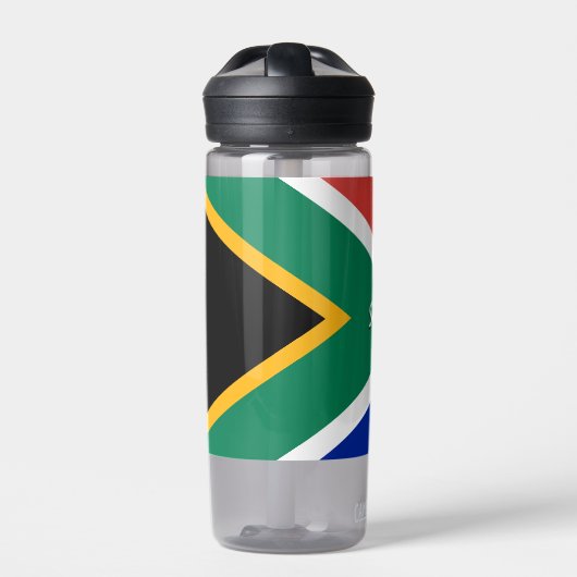 Zuid-Afrikaanse fles, patriottische Zuid-Afrikaans Waterfles (Voorkant)
