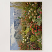 Zuid-Afrikaanse florale weergave van wilde bloemen Legpuzzel (Verticaal)