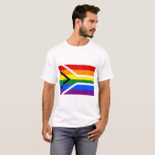 Zuid-Afrikaanse Gay Pride T-shirt (Voorkant volledig)