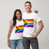 Zuid-Afrikaanse Gay Pride T-shirt (Unisex)