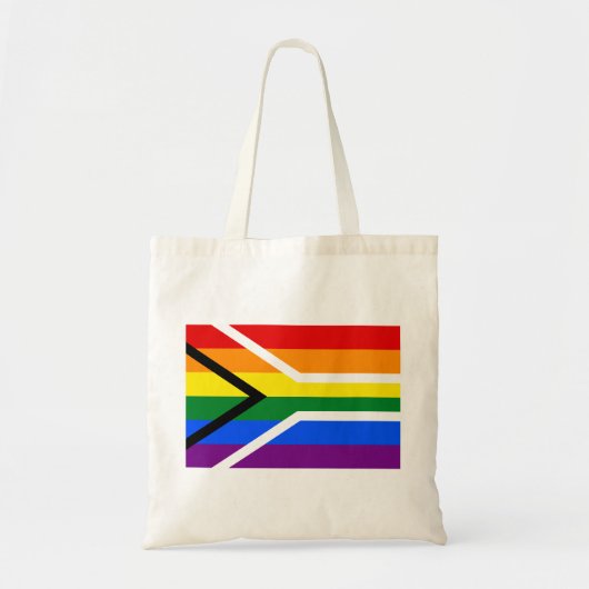 Zuid-Afrikaanse Gay Pride Tote Bag (Voorkant)