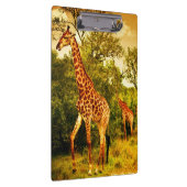 Zuid-Afrikaanse giraffen Klembord (Rechts)