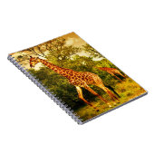 Zuid-Afrikaanse giraffen Notitieboek (Rechterzijde)
