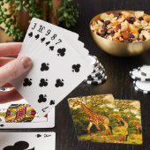 Zuid-Afrikaanse giraffen Pokerkaarten (Insitu)
