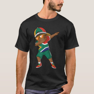 Zuid-Afrikaanse jongen Dabbing Dance South Africa T-shirt