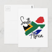 Zuid-Afrikaanse kaart (Voorkant / Achterkant)