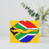 Zuid-Afrikaanse Kisthema Briefkaart (Staand voorkant)