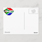 Zuid-Afrikaanse Kisthema Briefkaart (Achterkant)